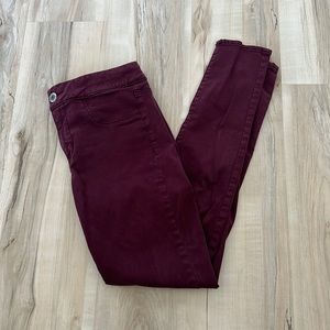 Maroon jegging